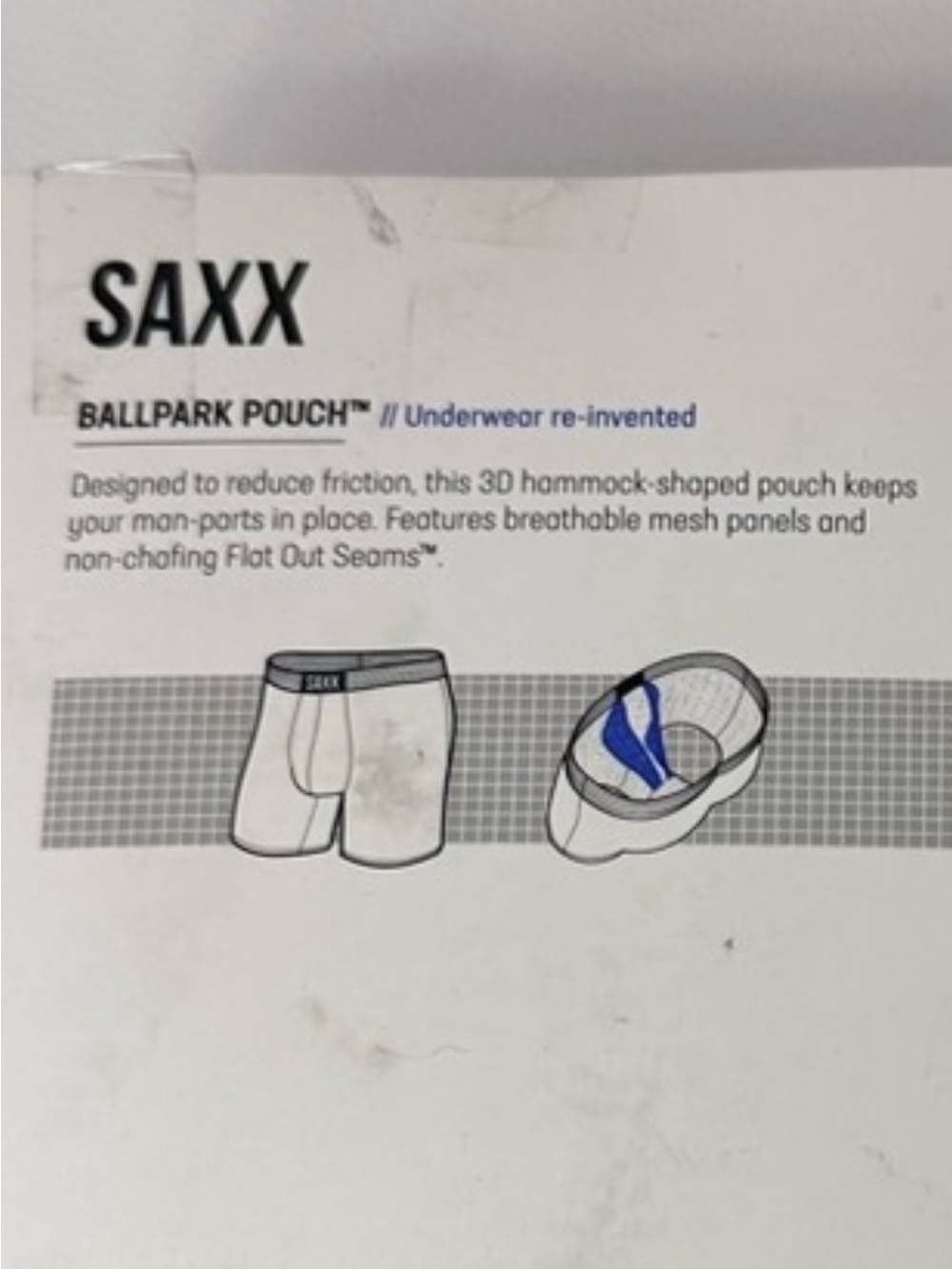 NWOT Saxx Men's Non-Stop Stretch Cotton Boxer Briefs (4 prs)Gray and Black Med - Picture 4 of 5
